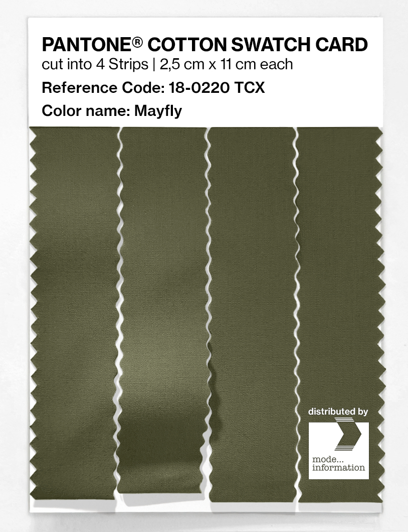 Artikelbild 3 des Artikels “PANTONE® COTTON SWATCH CARD 18-0220 TCX Mayfly “