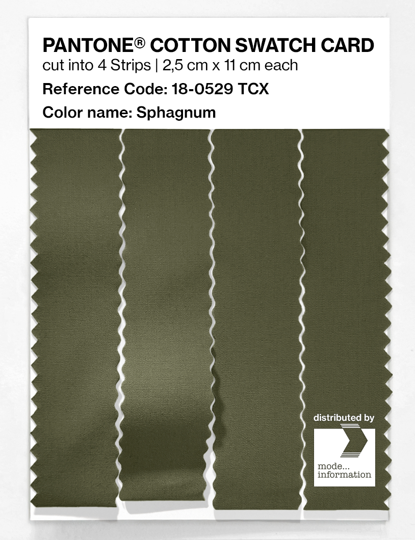 Artikelbild 3 des Artikels “PANTONE® COTTON SWATCH CARD 18-0529 TCX Sphagnum “