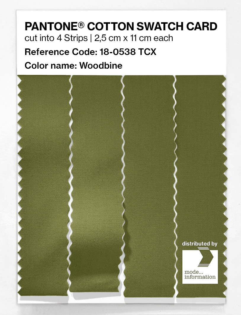 Artikelbild 3 des Artikels “PANTONE® COTTON SWATCH CARD 18-0538 TCX Woodbine “