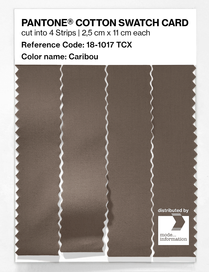 Artikelbild 3 des Artikels “PANTONE® COTTON SWATCH CARD 18-1017 TCX Caribou “