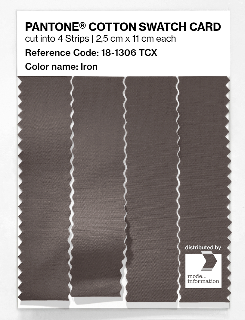 Artikelbild 3 des Artikels “PANTONE® COTTON SWATCH CARD 18-1306 TCX Iron “