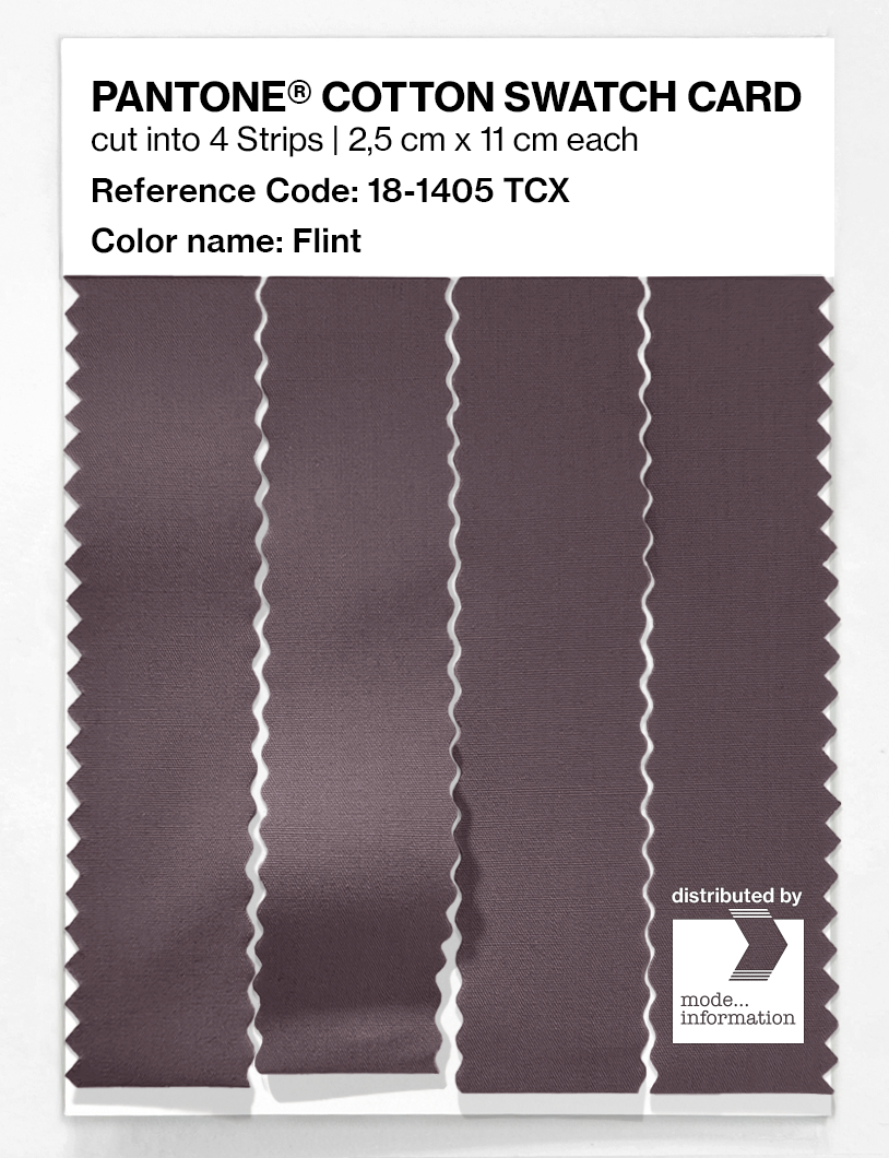Artikelbild 3 des Artikels “PANTONE® COTTON SWATCH CARD 18-1405 TCX Flint “