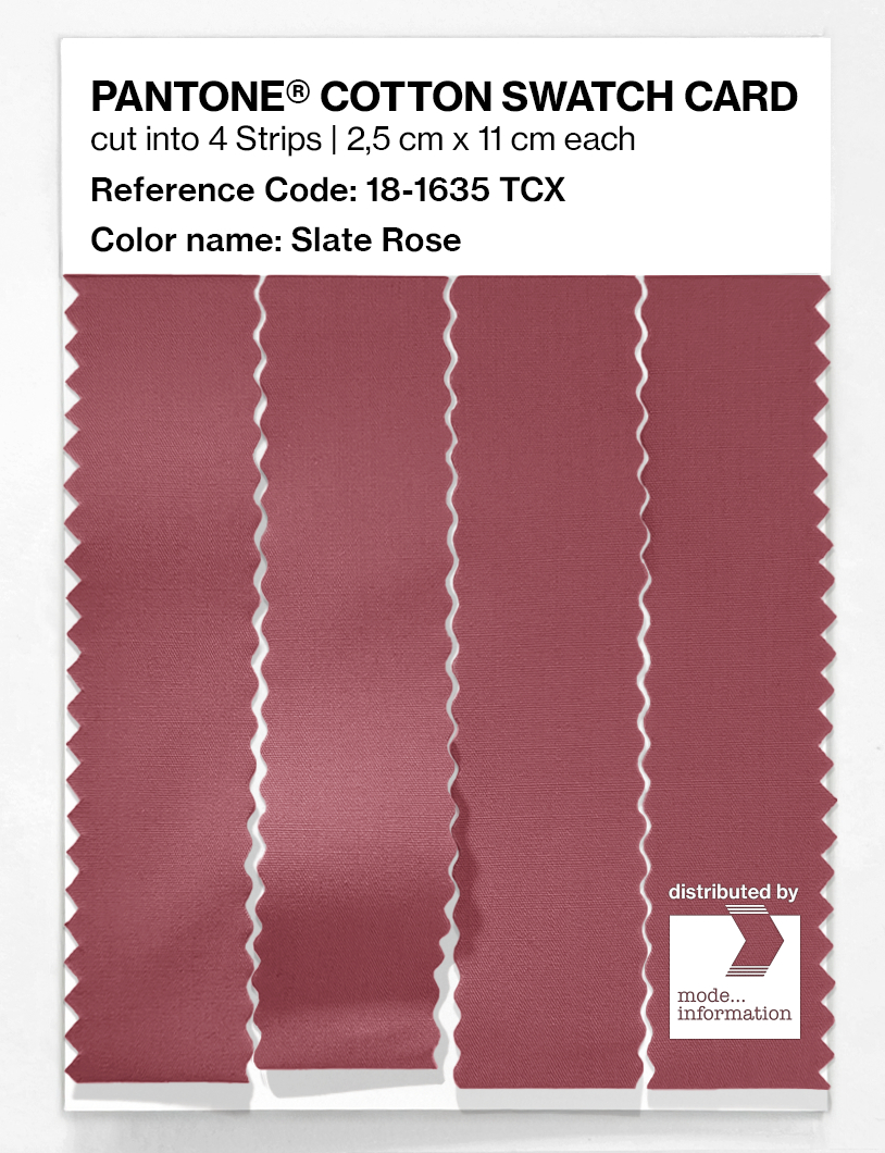 Artikelbild 3 des Artikels “PANTONE® COTTON SWATCH CARD 18-1635 TCX Slate Rose “
