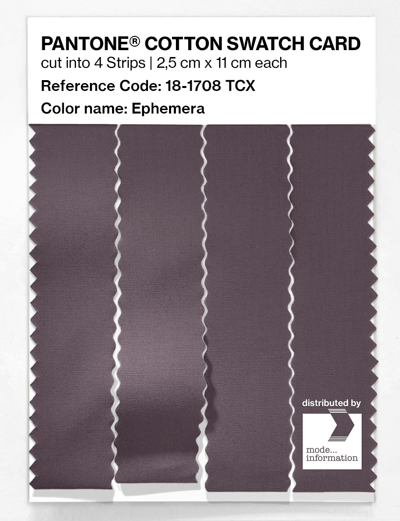 Artikelbild 3 des Artikels “PANTONE® COTTON SWATCH CARD 18-1708 TCX Ephemera “