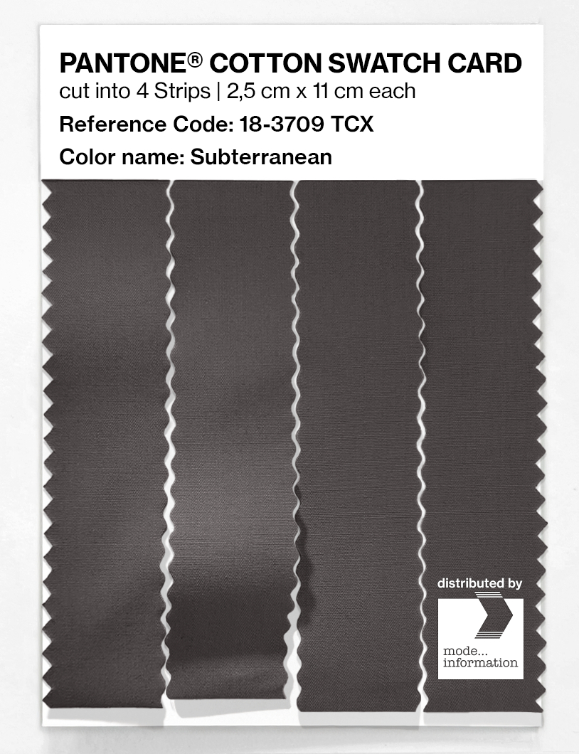 Artikelbild 3 des Artikels “PANTONE® COTTON SWATCH CARD 18-3709 TCX Subterranean “