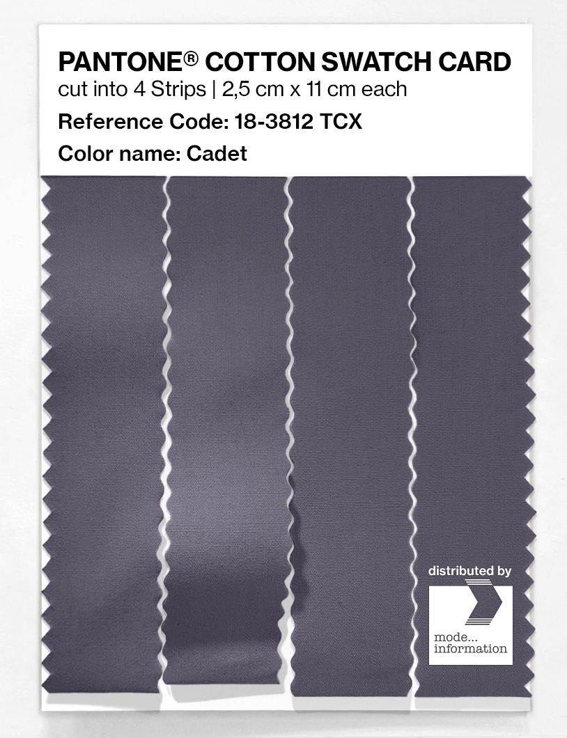 Artikelbild 3 des Artikels “PANTONE® COTTON SWATCH CARD 18-3812 TCX Cadet “