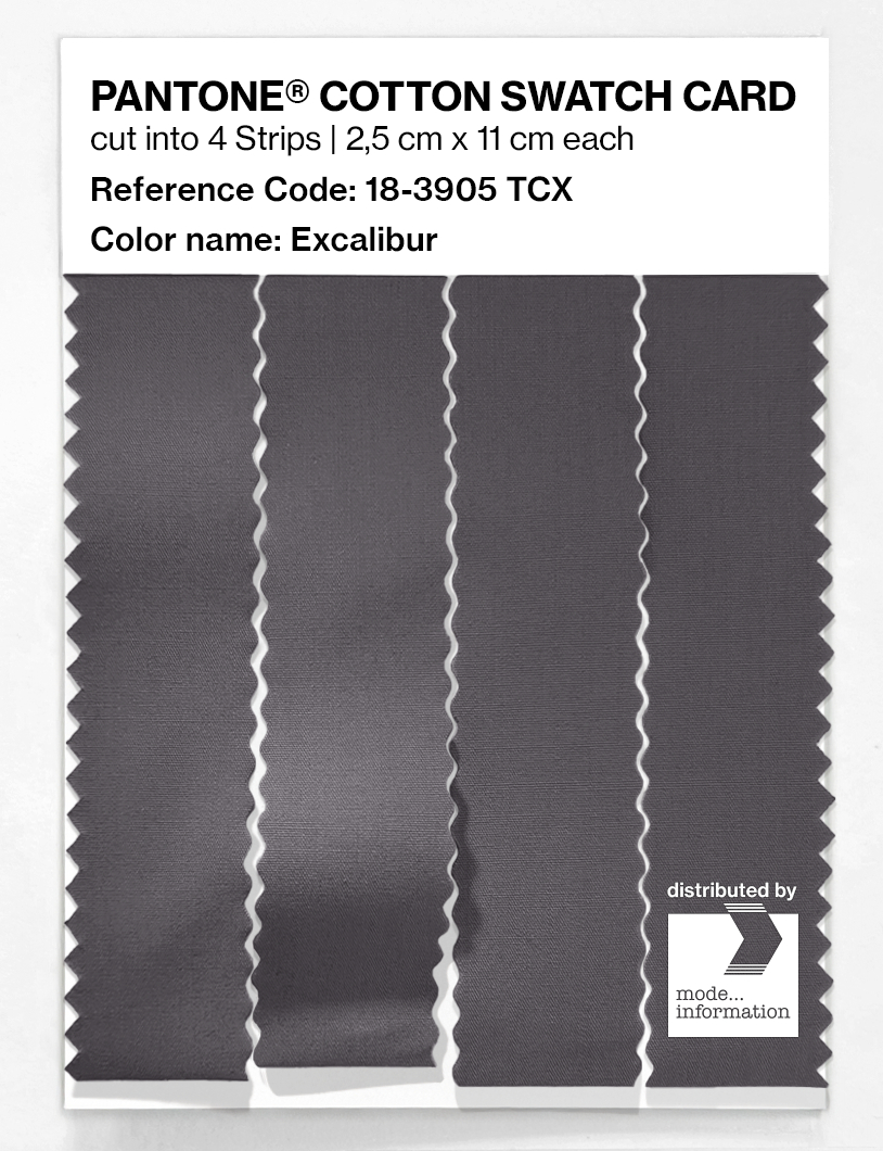 Artikelbild 3 des Artikels “PANTONE® COTTON SWATCH CARD 18-3905 TCX Excalibur “