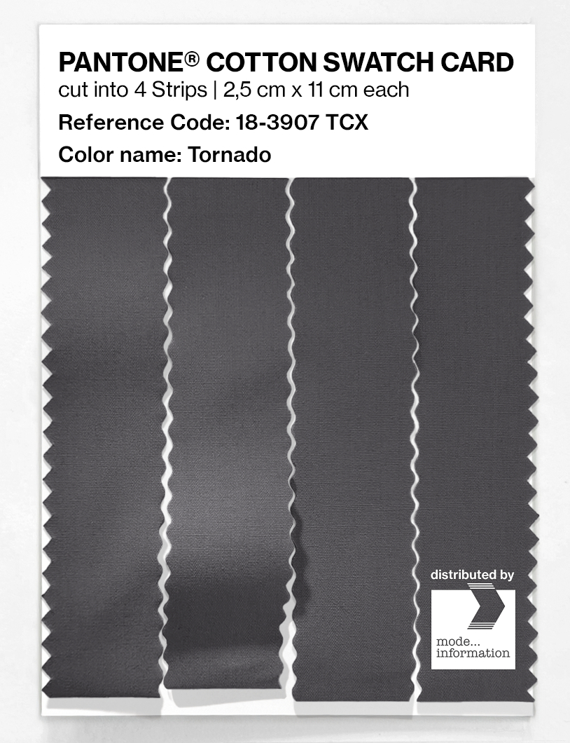 Artikelbild 3 des Artikels “PANTONE® COTTON SWATCH CARD 18-3907 TCX Tornado “