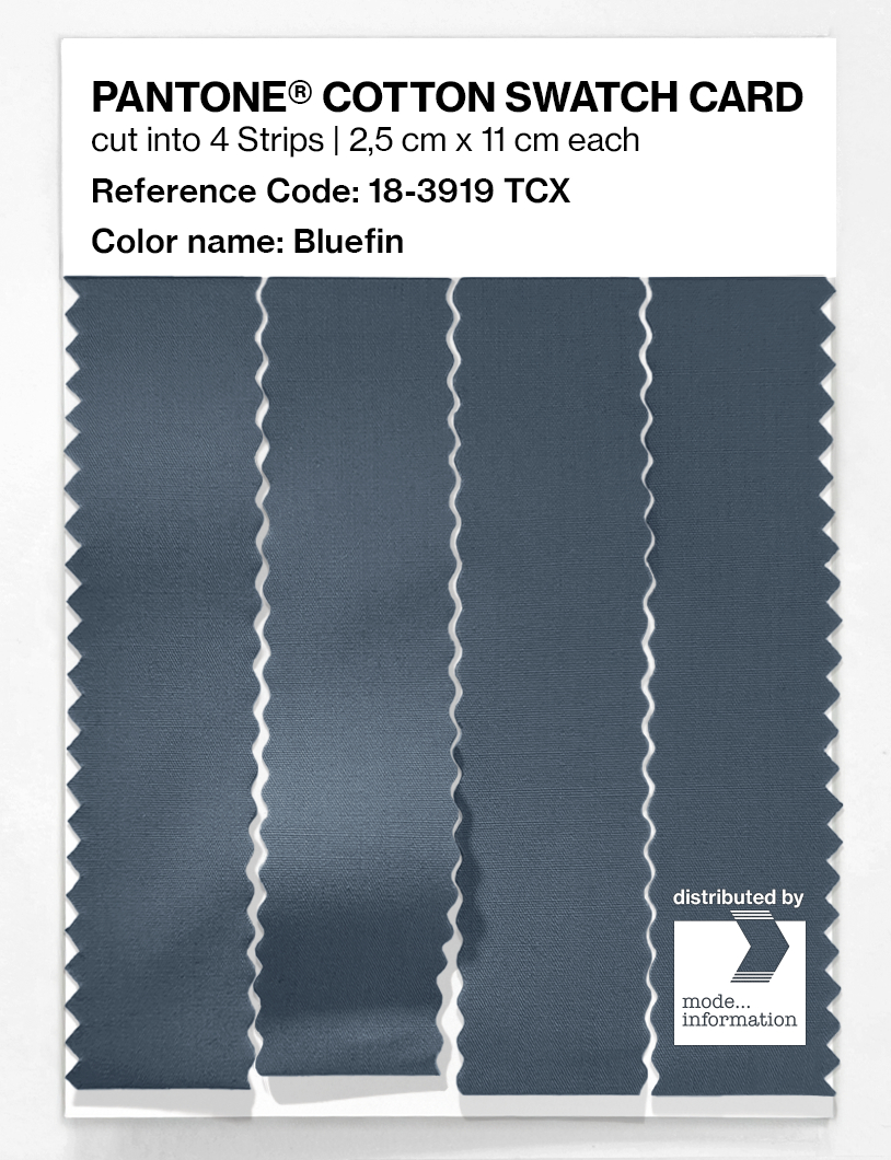 Artikelbild 3 des Artikels “PANTONE® COTTON SWATCH CARD 18-3919 TCX Bluefin “