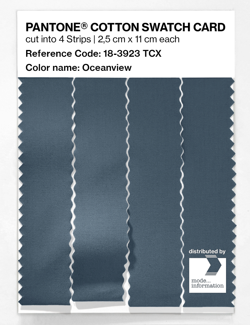 Artikelbild 3 des Artikels “PANTONE® COTTON SWATCH CARD 18-3923 TCX Oceanview “