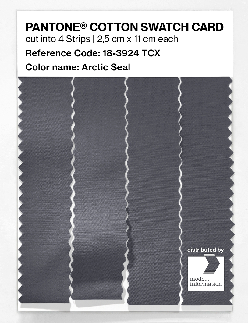 Artikelbild 3 des Artikels “PANTONE® COTTON SWATCH CARD 18-3924 TCX Arctic Seal “