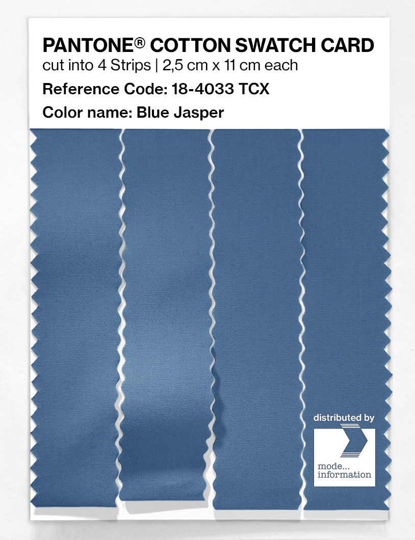 Artikelbild 3 des Artikels “PANTONE® COTTON SWATCH CARD 18-4033 TCX Blue Jasper “