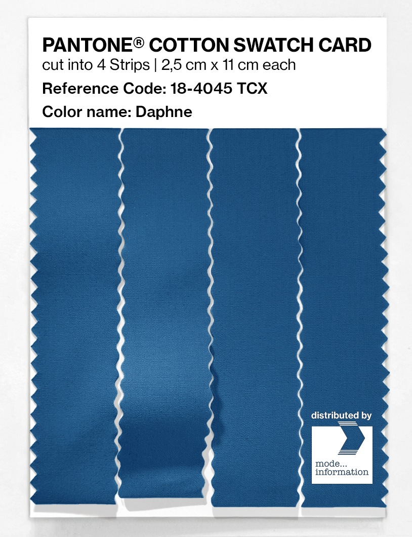 Artikelbild 3 des Artikels “PANTONE® COTTON SWATCH CARD 18-4045 TCX Daphne “