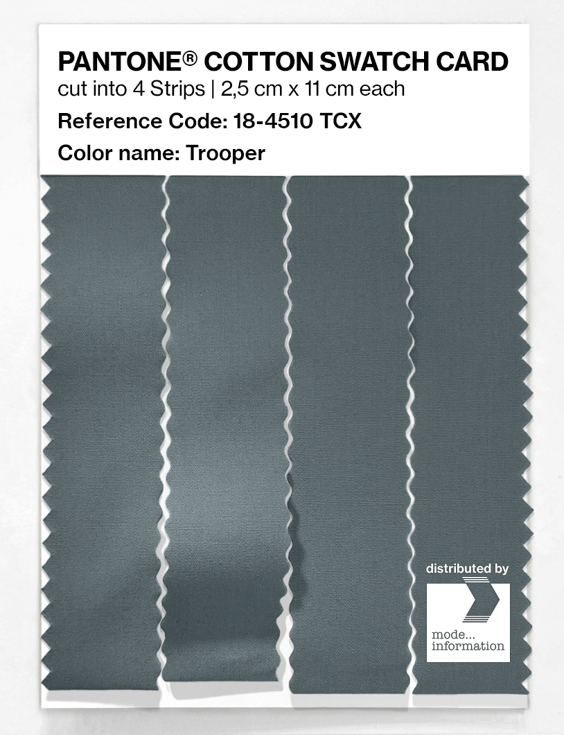 Artikelbild 3 des Artikels “PANTONE® COTTON SWATCH CARD 18-4510 TCX Trooper “