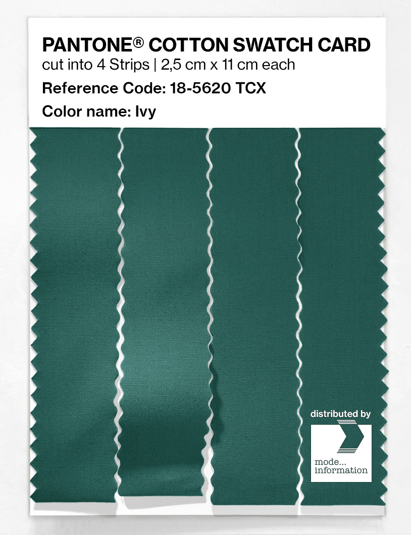 Artikelbild 3 des Artikels “PANTONE® COTTON SWATCH CARD 18-5620 TCX Ivy “
