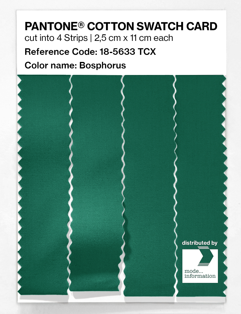 Artikelbild 3 des Artikels “PANTONE® COTTON SWATCH CARD 18-5633 TCX Bosphorus “