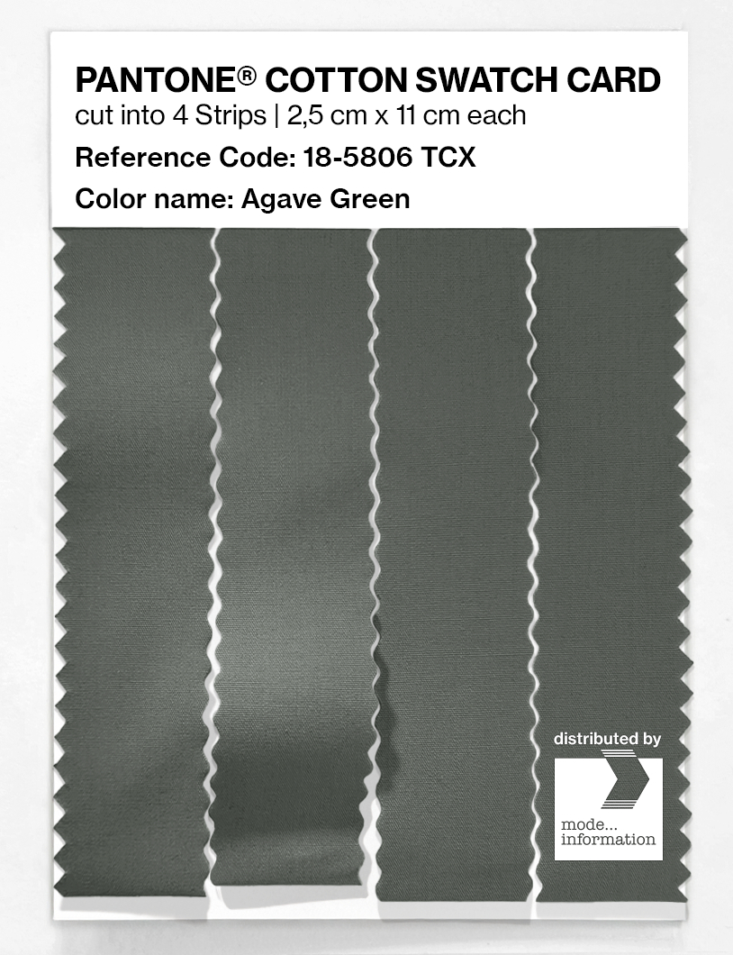 Artikelbild 3 des Artikels “PANTONE® COTTON SWATCH CARD 18-5806 TCX Agave Green “