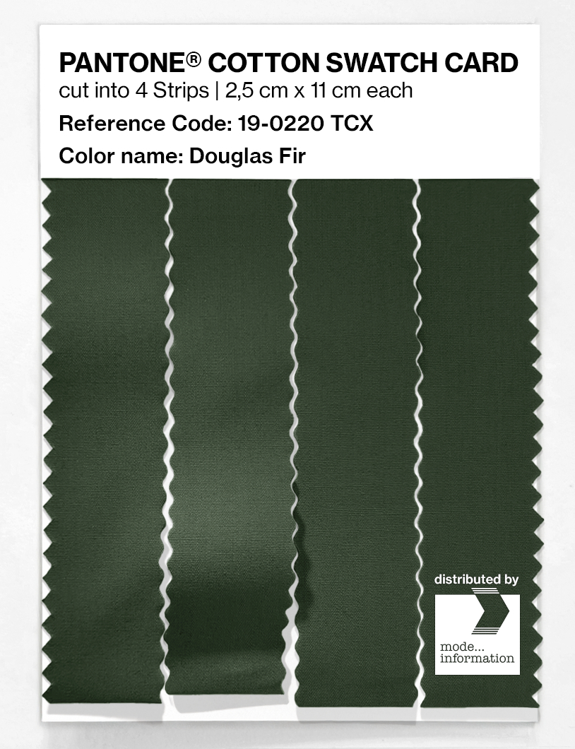 Artikelbild 3 des Artikels “PANTONE® COTTON SWATCH CARD 19-0220 TCX Douglas Fir “