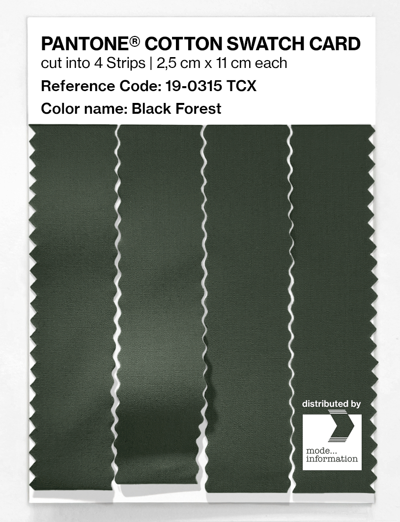 Artikelbild 3 des Artikels “PANTONE® COTTON SWATCH CARD 19-0315 TCX Black Forest “