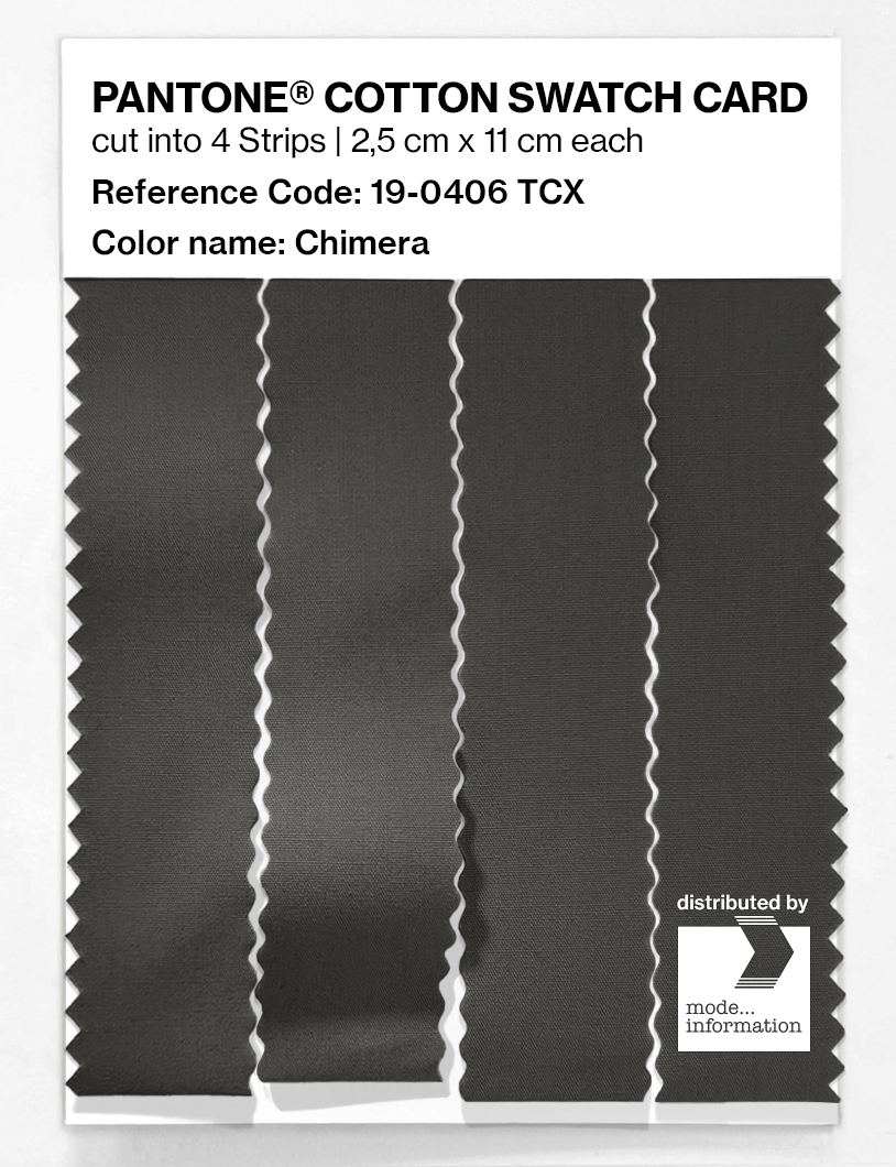 Artikelbild 3 des Artikels “PANTONE® COTTON SWATCH CARD 19-0406 TCX Chimera “