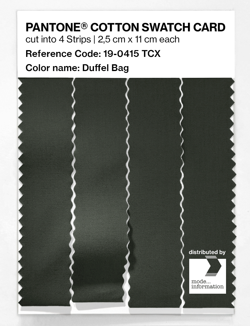 Artikelbild 3 des Artikels “PANTONE® COTTON SWATCH CARD 19-0415 TCX Duffel Bag “