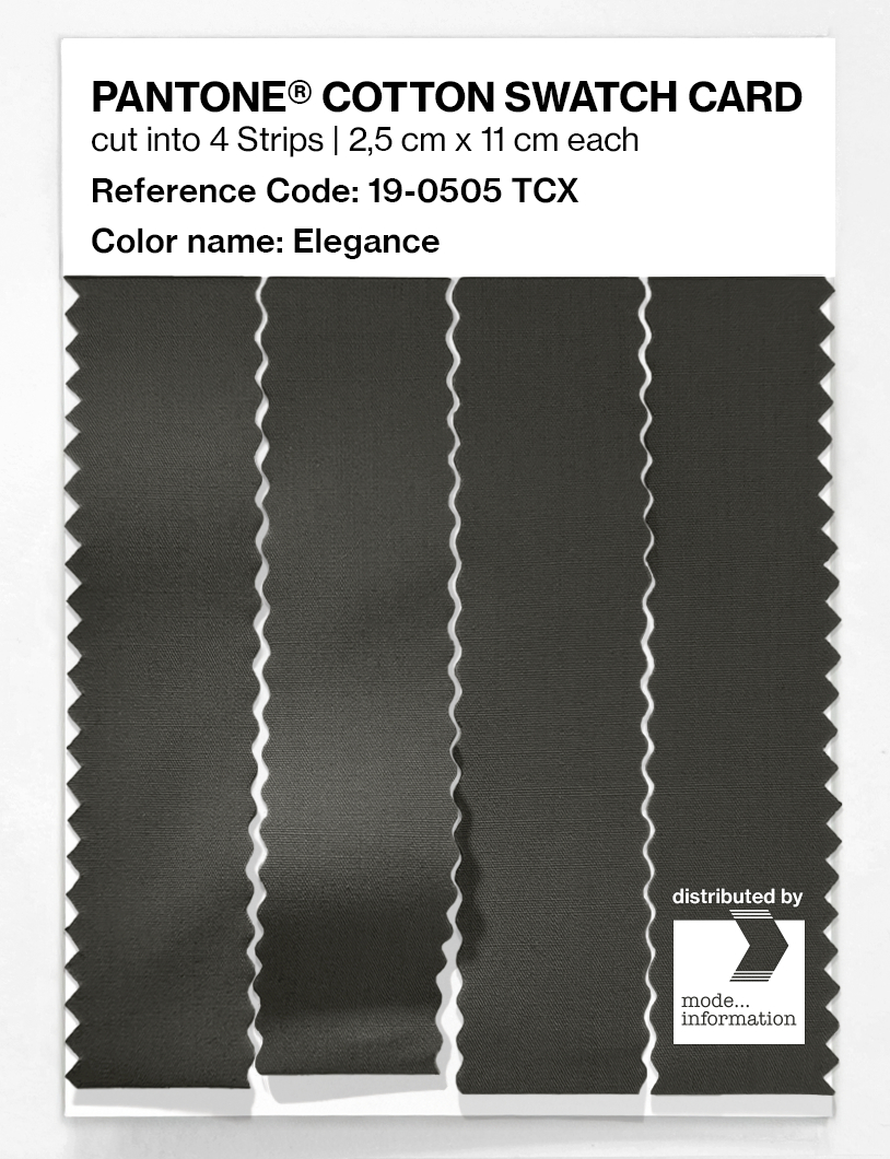 Artikelbild 3 des Artikels “PANTONE® COTTON SWATCH CARD 19-0505 TCX Elegance “