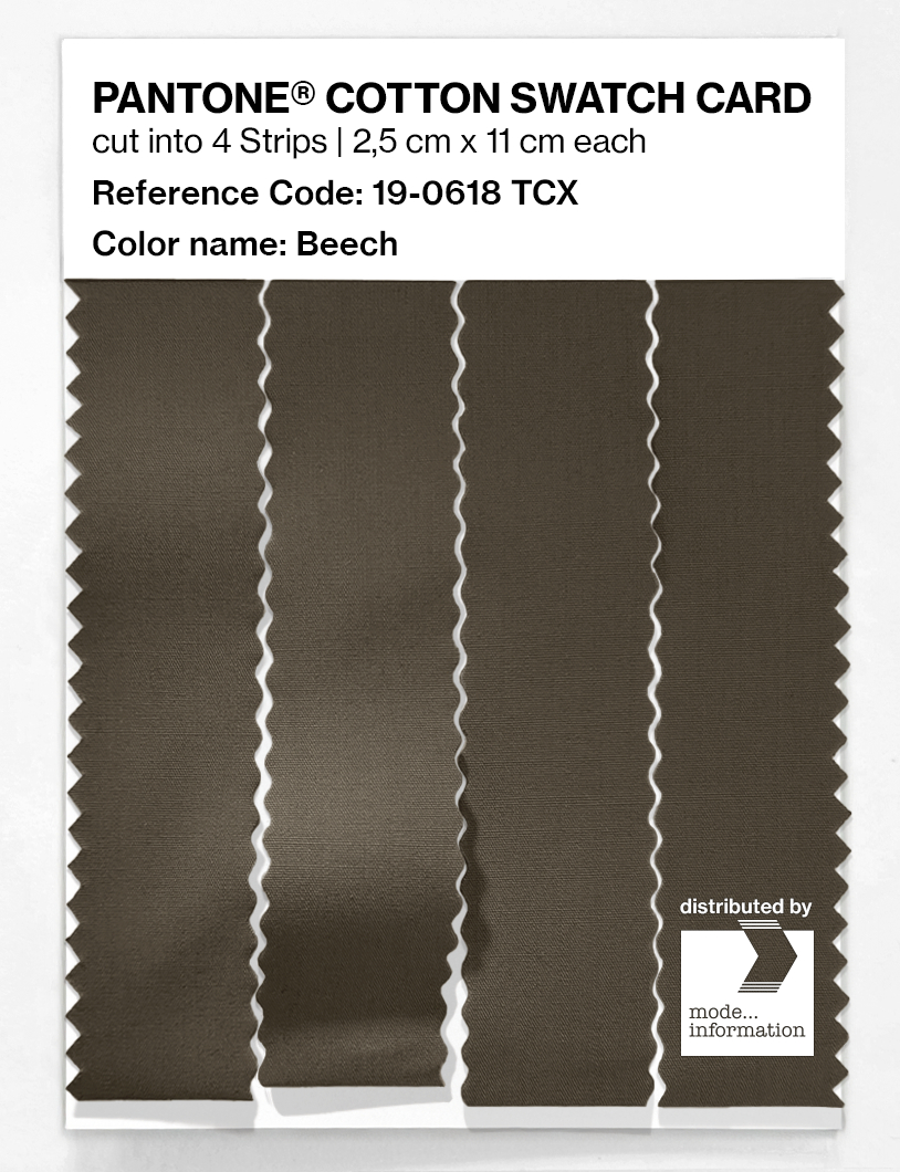 Artikelbild 3 des Artikels “PANTONE® COTTON SWATCH CARD 19-0618 TCX Beech “