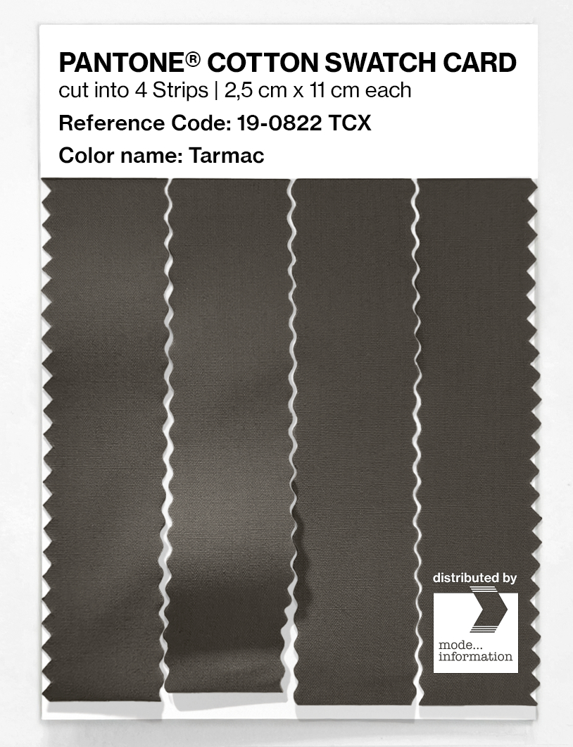 Artikelbild 3 des Artikels “PANTONE® COTTON SWATCH CARD 19-0822 TCX Tarmac “