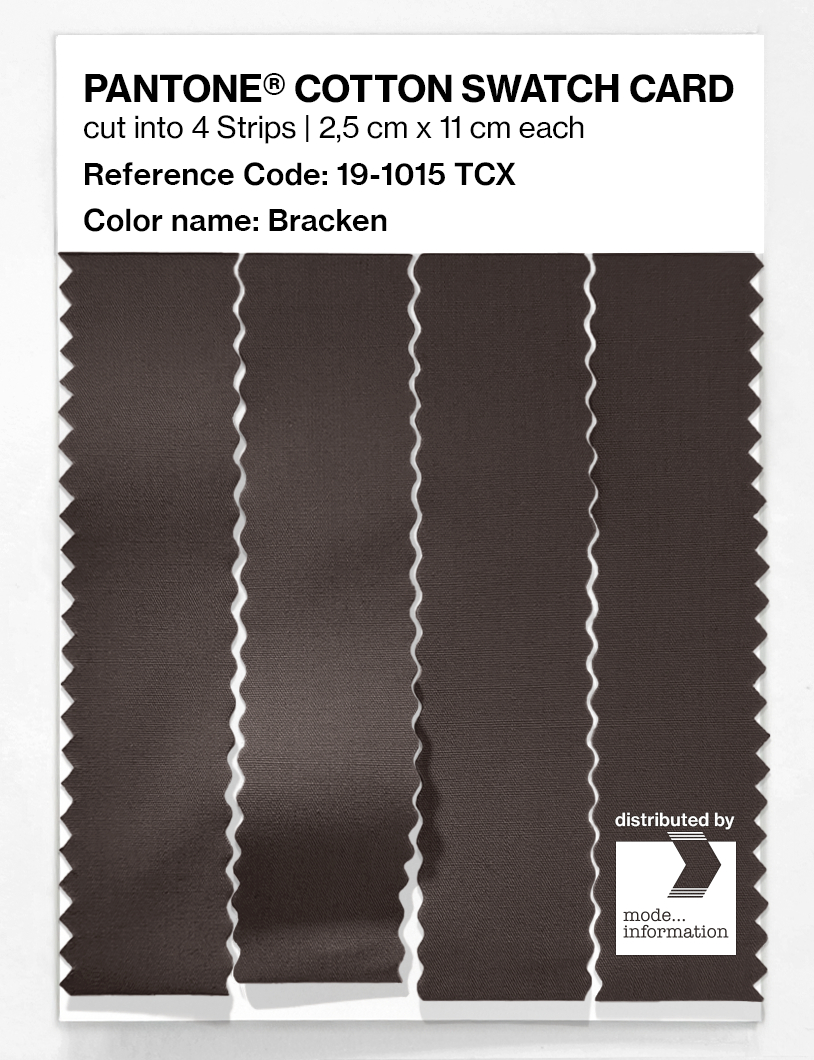 Artikelbild 3 des Artikels “PANTONE® COTTON SWATCH CARD 19-1015 TCX Bracken “