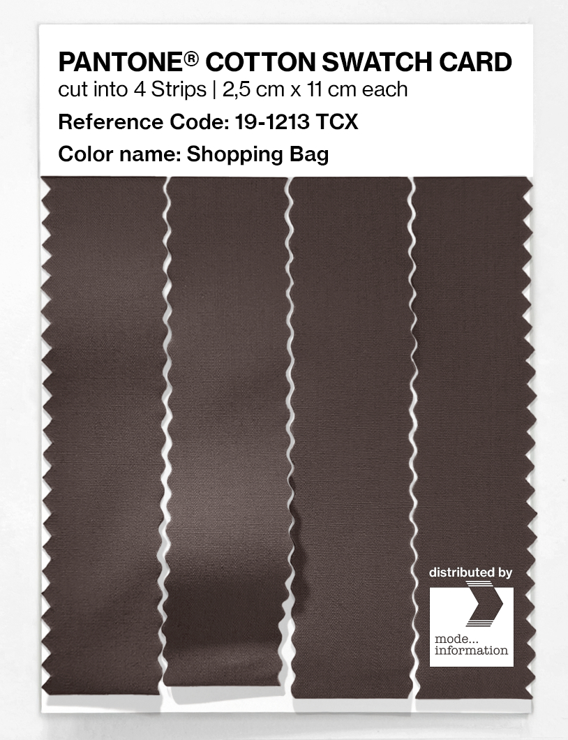 Artikelbild 3 des Artikels “PANTONE® COTTON SWATCH CARD 19-1213 TCX Shopping Bag “