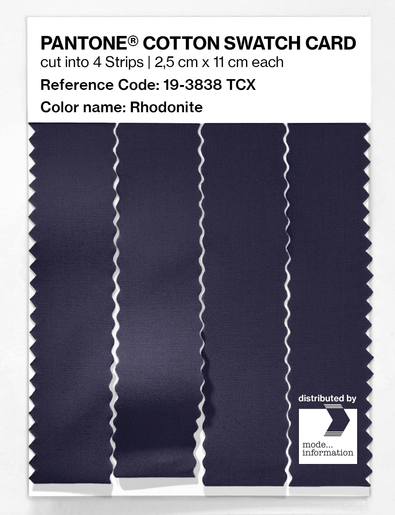 Artikelbild 3 des Artikels “PANTONE® COTTON SWATCH CARD 19-3838 TCX Rhodonite “