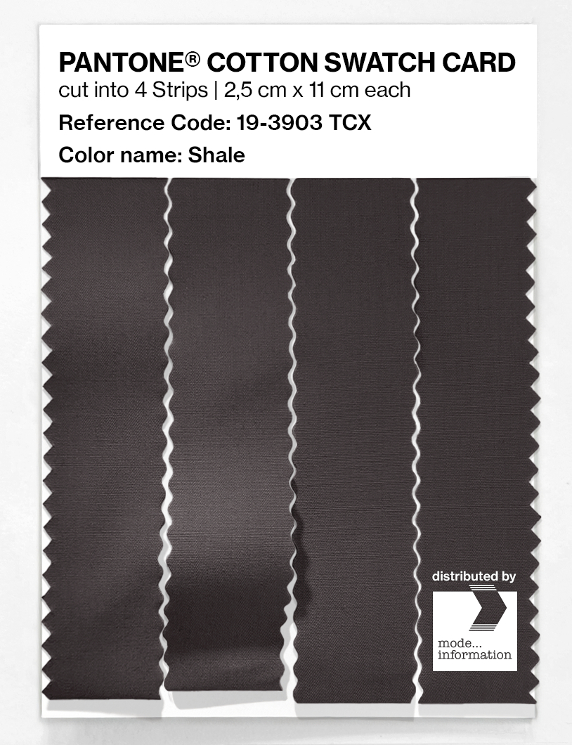 Artikelbild 3 des Artikels “PANTONE® COTTON SWATCH CARD 19-3903 TCX Shale “