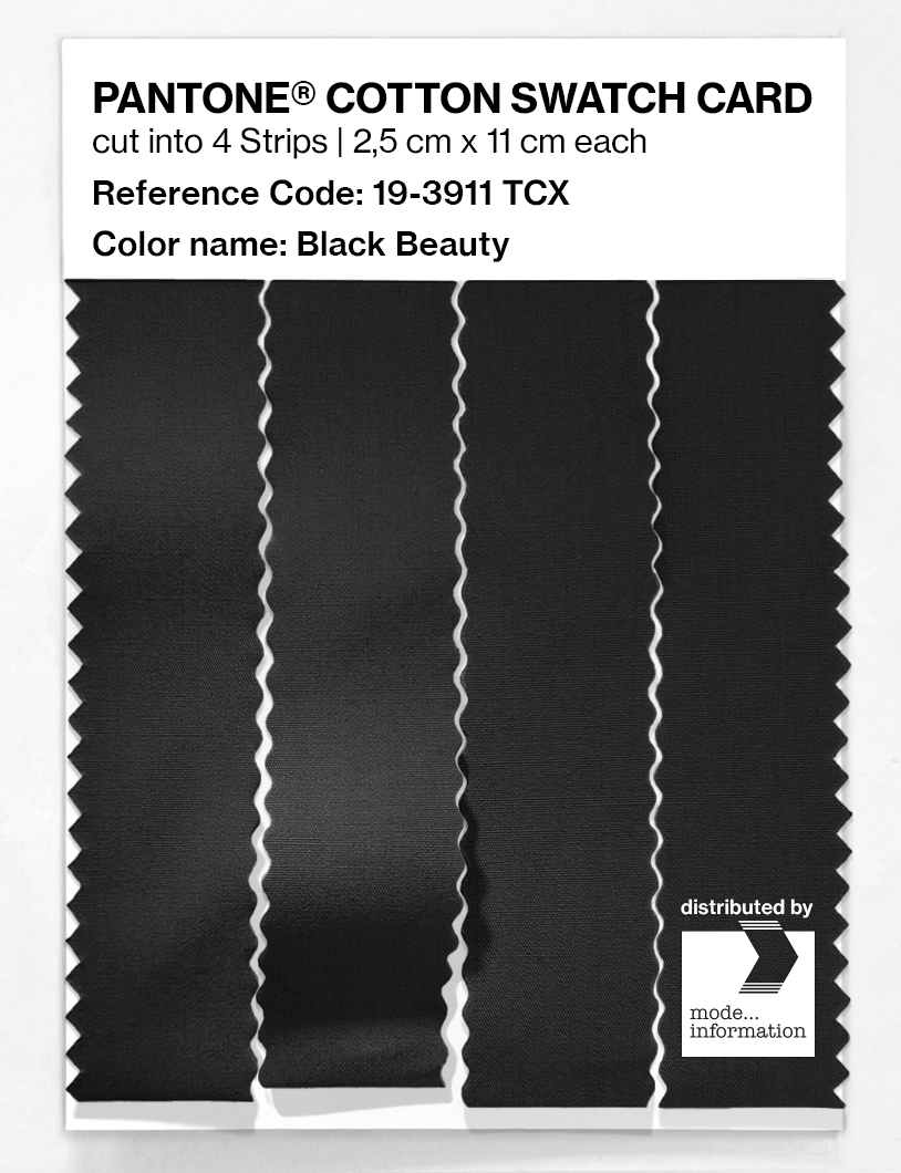 Artikelbild 3 des Artikels “PANTONE® COTTON SWATCH CARD 19-3911 TCX Black Beauty “