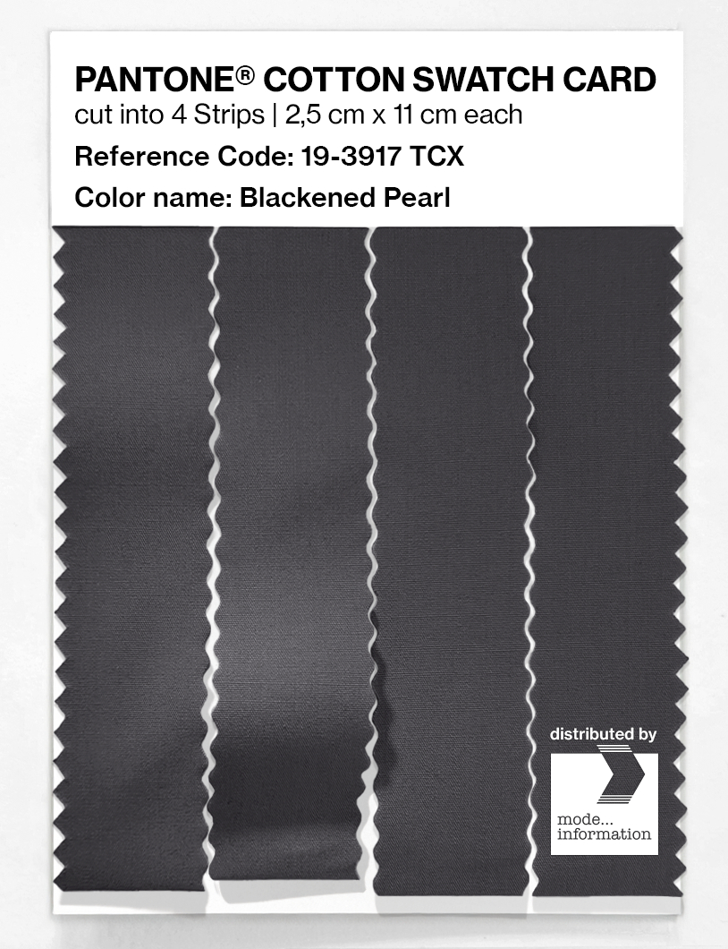 Artikelbild 3 des Artikels “PANTONE® COTTON SWATCH CARD 19-3917 TCX Blackened Pearl “