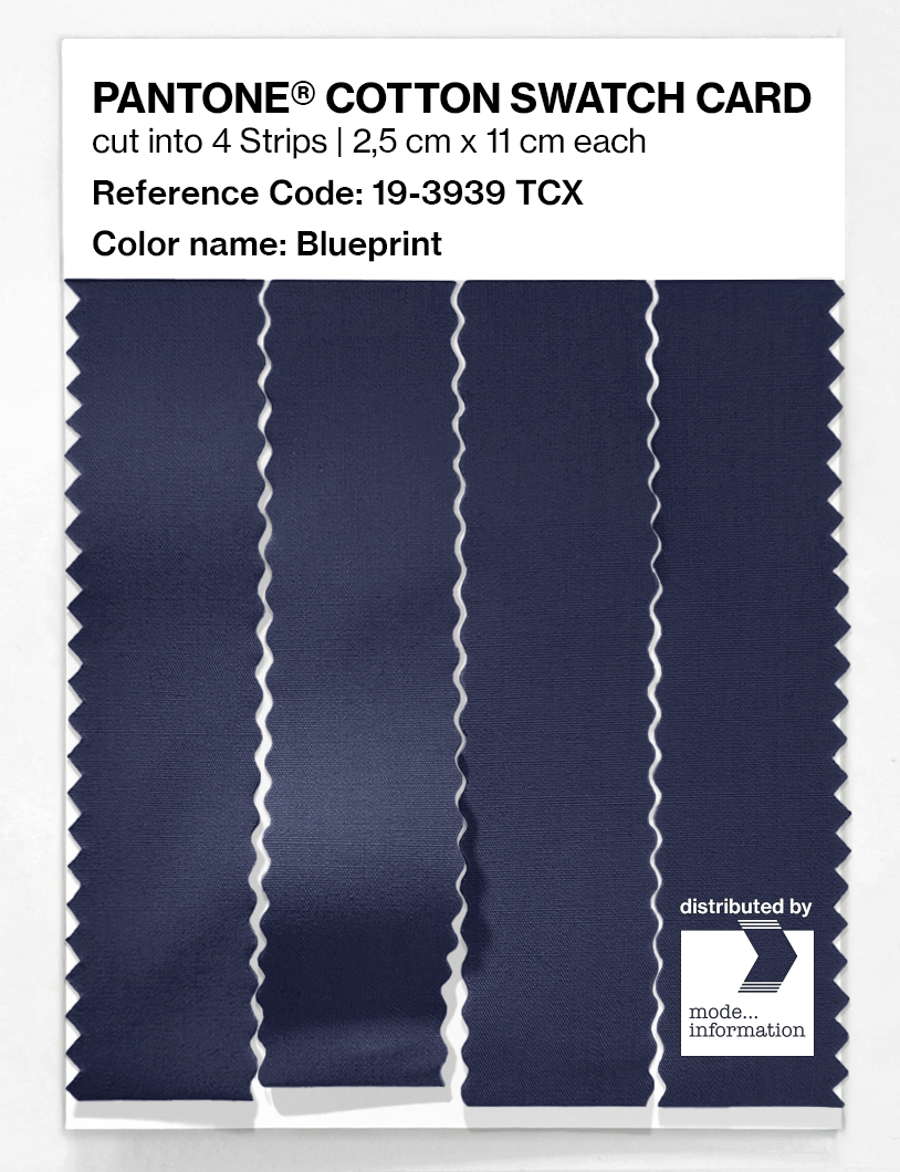 Artikelbild 3 des Artikels “PANTONE® COTTON SWATCH CARD 19-3939 TCX Blueprint “