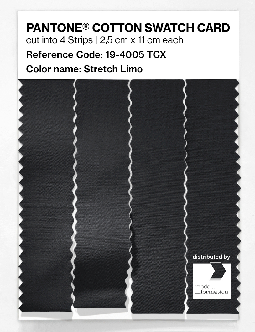 Artikelbild 3 des Artikels “PANTONE® COTTON SWATCH CARD 19-4005 TCX Stretch Limo “