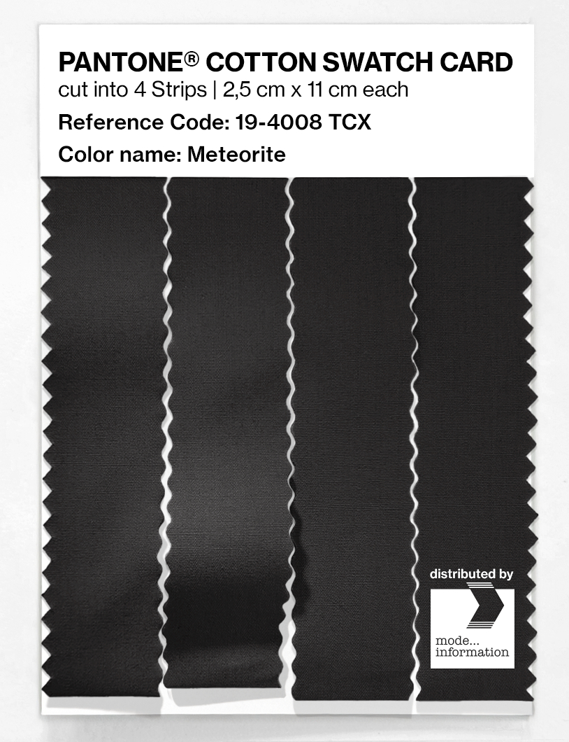 Artikelbild 3 des Artikels “PANTONE® COTTON SWATCH CARD 19-4008 TCX Meteorite “