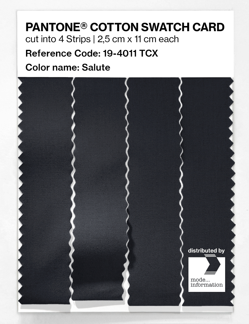 Artikelbild 3 des Artikels “PANTONE® COTTON SWATCH CARD 19-4011 TCX Salute “