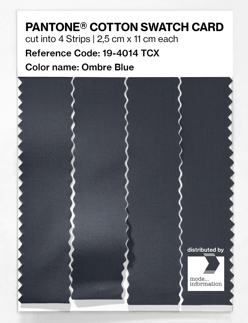 Artikelbild 3 des Artikels “PANTONE® COTTON SWATCH CARD 19-4014 TCX Ombre Blue “