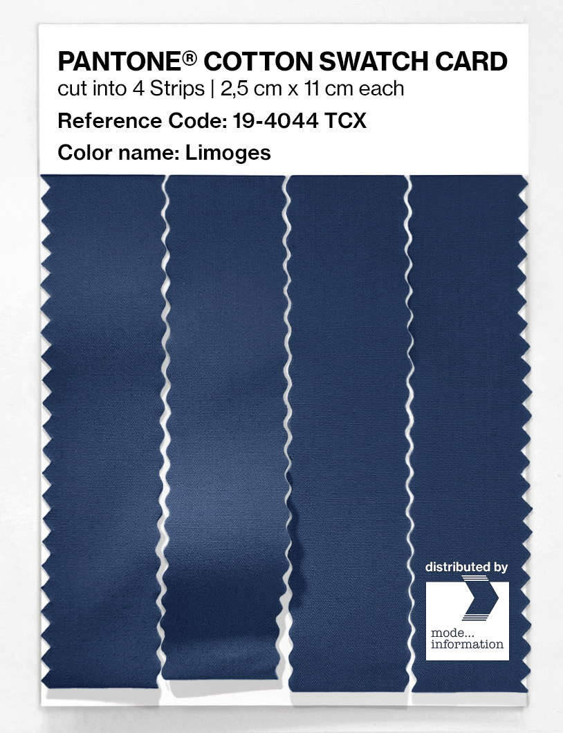 Artikelbild 3 des Artikels “PANTONE® COTTON SWATCH CARD 19-4044 TCX Limoges “