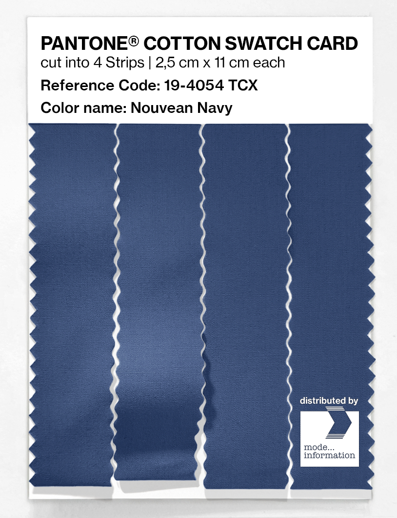 Artikelbild 3 des Artikels “PANTONE® COTTON SWATCH CARD 19-4054 TCX Nouvean Navy “