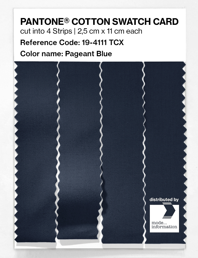 Artikelbild 3 des Artikels “PANTONE® COTTON SWATCH CARD 19-4111 TCX Pageant Blue “