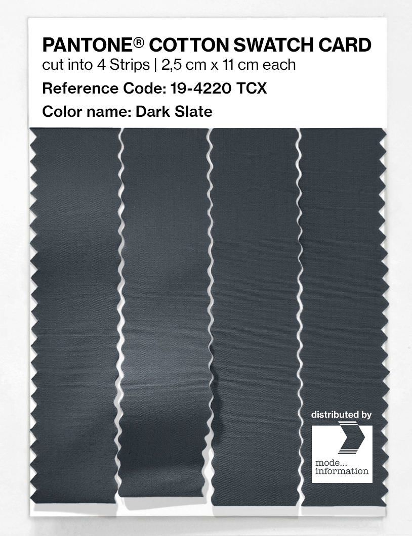 Artikelbild 3 des Artikels “PANTONE® COTTON SWATCH CARD 19-4220 TCX Dark Slate “