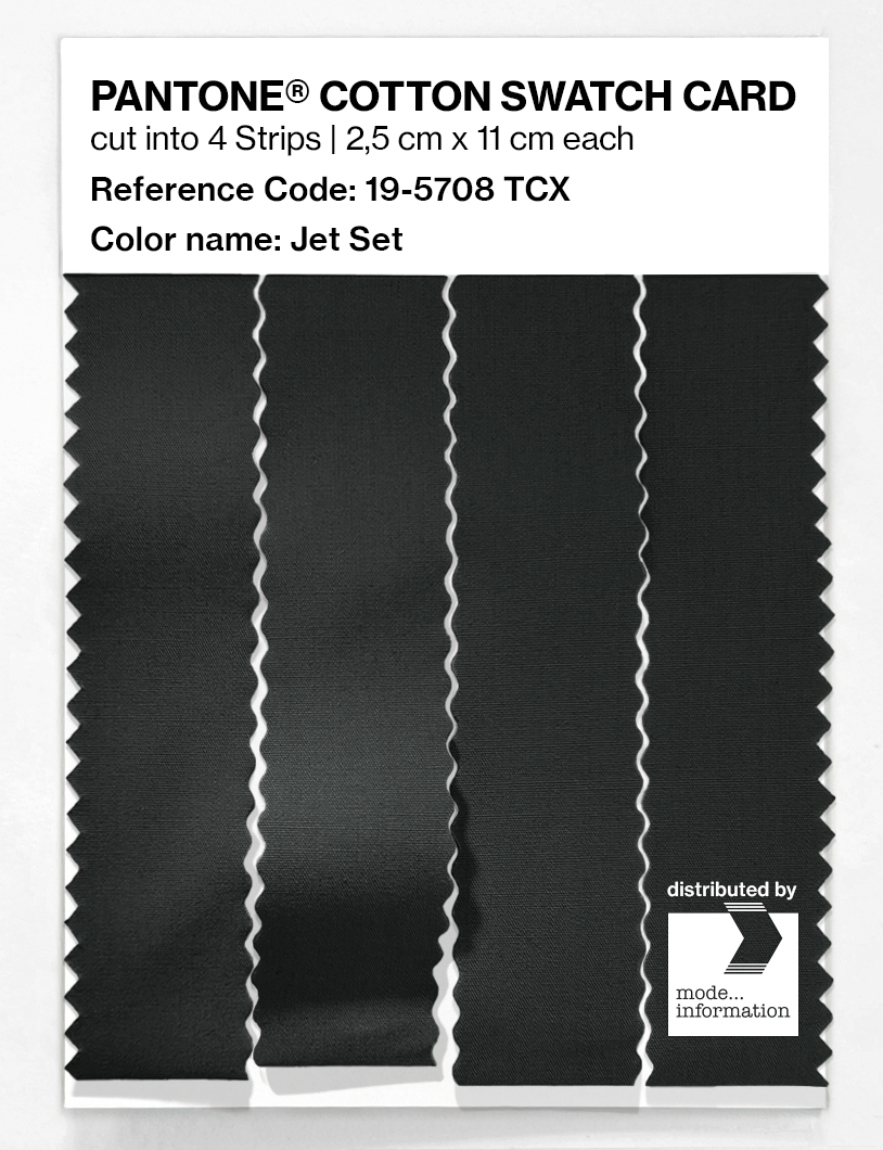Artikelbild 3 des Artikels “PANTONE® COTTON SWATCH CARD 19-5708 TCX Jet Set “