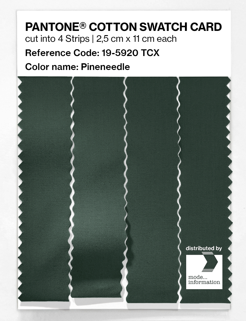 Artikelbild 3 des Artikels “PANTONE® COTTON SWATCH CARD 19-5920 TCX Pineneedle “