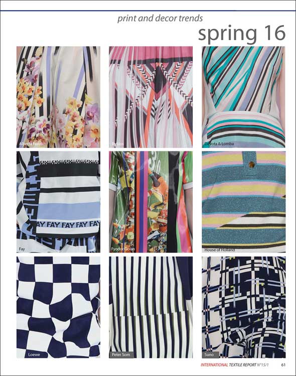 Artikelbild 3 des Artikels “International Textile Report no. 1/2015 S/S 2016 “
