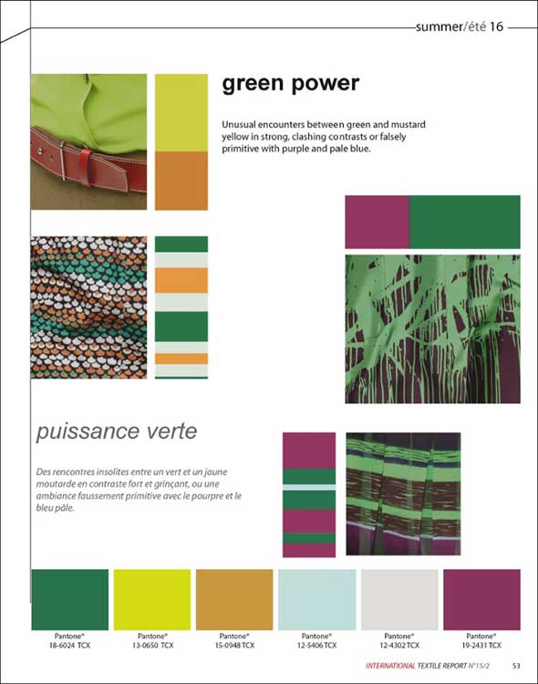 Artikelbild 3 des Artikels “International Textile Report no. 2/2015 S/S 2016 “