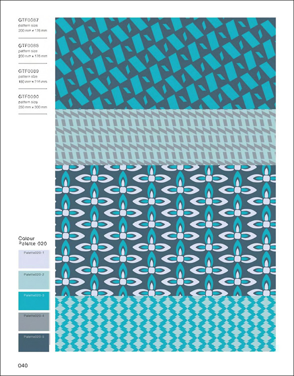 Artikelbild 4 des Artikels “Geometric Textures for Fashion Vol. 1 incl. DVD “