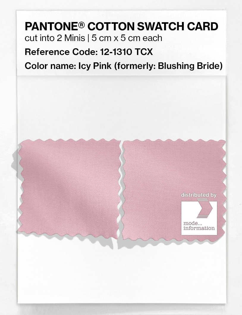 Artikelbild 4 des Artikels “PANTONE® COTTON SWATCH CARD 12-1310 TCX Blushing Bride “