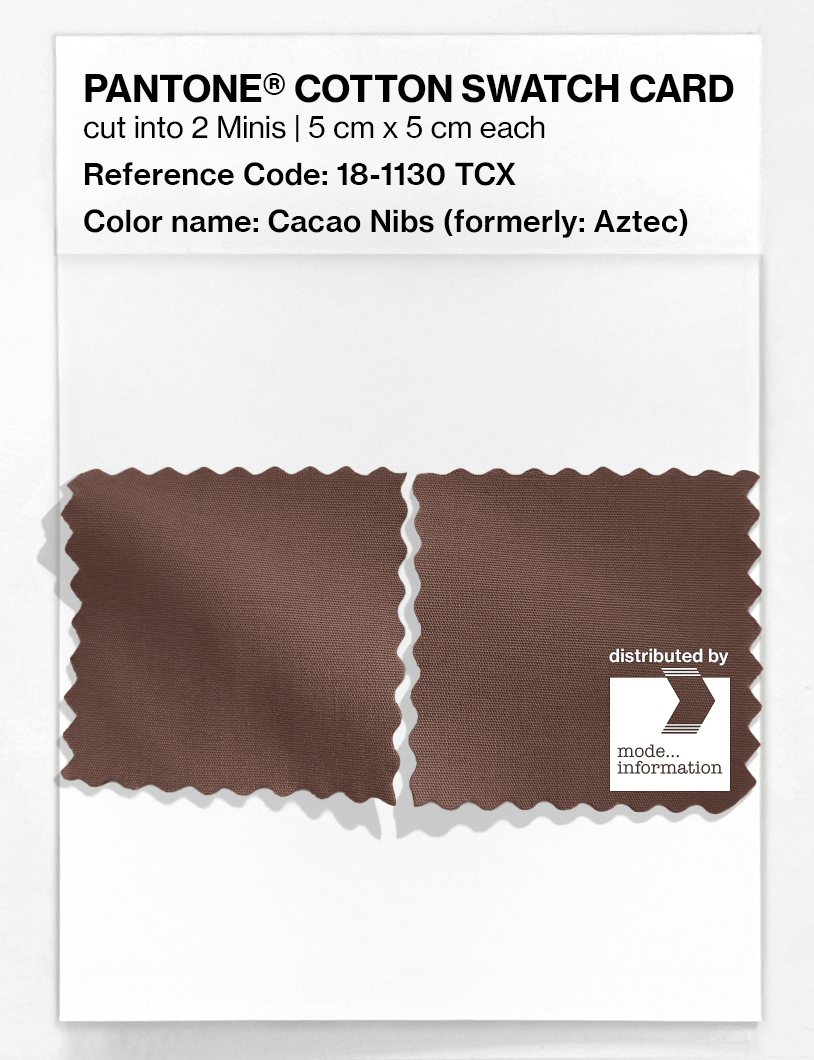 Artikelbild 4 des Artikels “PANTONE® COTTON SWATCH CARD 18-1130 TCX Aztec “
